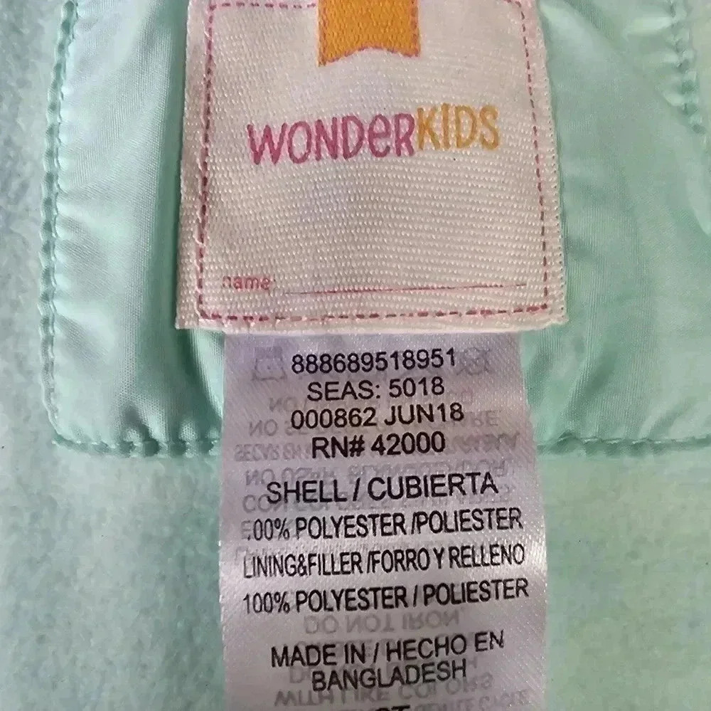 Wonder Kids Puffer Coat 2T NWOT - Picture 4 of 4